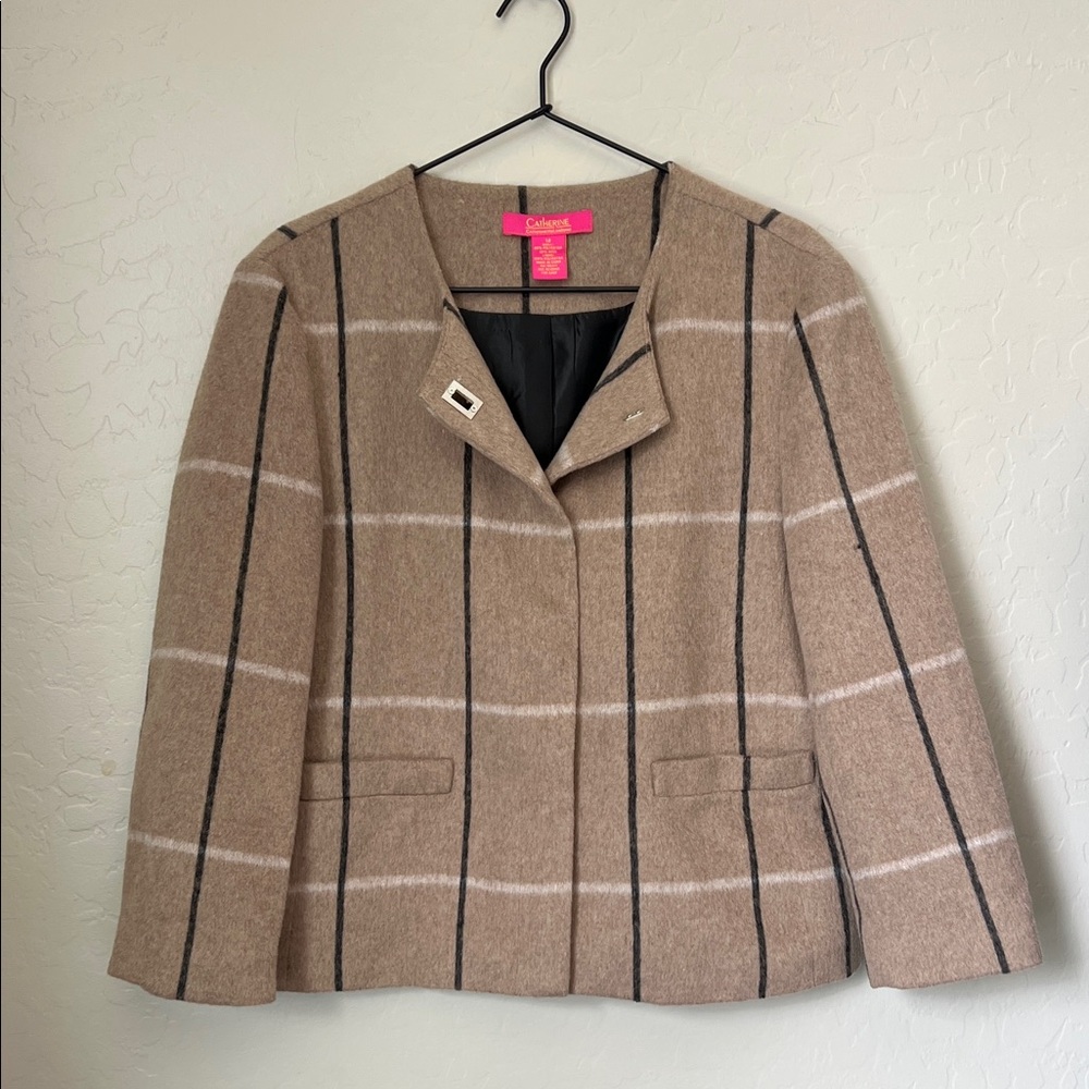 Plaid Blazer